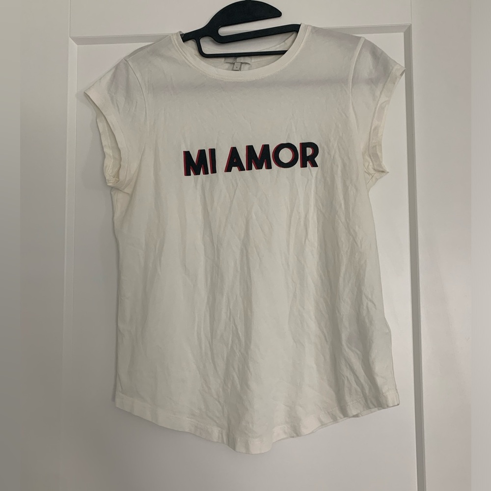 Mi amor cotton T-shirt